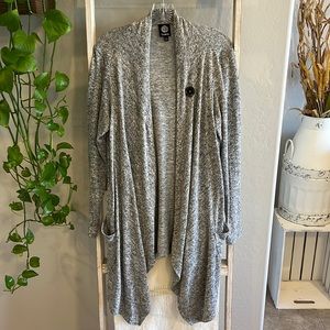 Soft Heather Gray Bobeau Cardigan